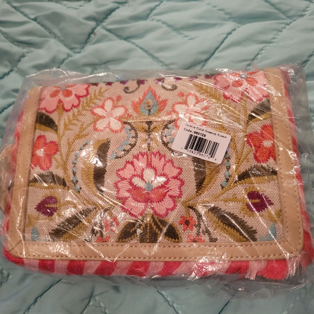 Spartina 449 crossbody clutch